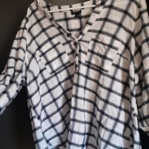 Torrid 1X Flannel - Picture 4 of 4